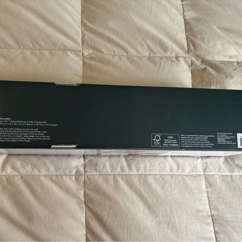 New in Box Shelves